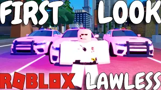 FIRST 10 MINUTES IN ROBLOX LAWLESS!!