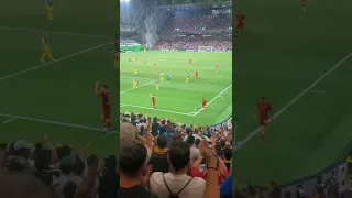 Zaniolo gives final ball to a fan