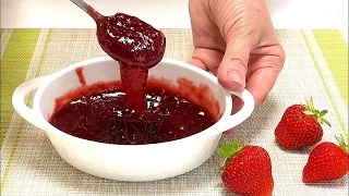 Клубничный джем без загустителя / Strawberry jam without thickener