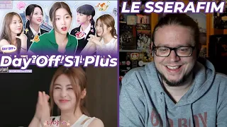 LE SSERAFIM's DAY OFF PLUS SEASON 1 REACTION