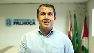 Prefeito de Palhoça SC Camilo Martins, fala sobre novo decreto do município no combate ao Covid-19