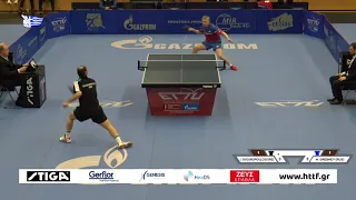 Ioannis Sgouropoulos - Maksim Grebnev / Final U21 European Table Tennis Championship 2021