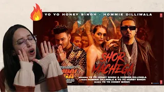 Shor Machega Song REACTION : Yo Yo Honey Singh, Hommie Dilliwala | Mumbai Saga