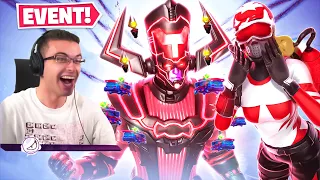Nick Eh 30 reacts to GALACTUS EVENT in Fortnite!