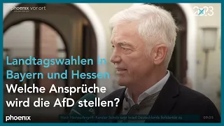 Ewald Hetrodt zu den Landtagswahlen in Bayern und Hessen am 09.10.23