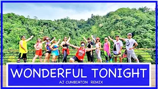 Wonderful Tonight | Cumbiaton Remix by AJ | Zumba® | Dance Fitness | Alfredo Jay | Choreography