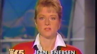 KING 5 News at 11 Commerical - Preview - Jean Enerson - November 11, 1990