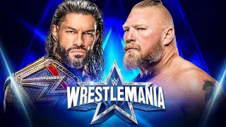 Brock Lesnar Vs. Roman Reigns: Winner Takes All: WrestleMania 38: WWE 2K22