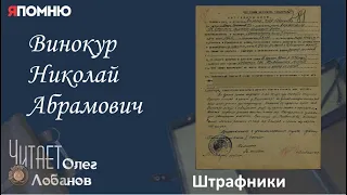 Винокур Николай Абрамович. Проект "Я помню" Артема Драбкина. Медики. Штрафник.