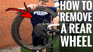 How To Install / Remove A Rear Wheel On Your Bike EASILY!