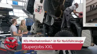 Kfz-Mechatroniker/-in für Nutzfahrzeuge - Ausbildungsberufe - Superjobs XXL | Welt der Wunder