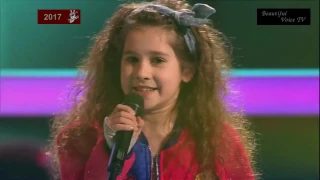 Elizaveta/Maria/Aksinia. 'На дискотеку'. The Voice Kids Russia 2017.