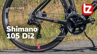 Shimano 105 Di2 First Look | Tredz | Online Bike Experts