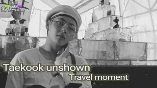 Taekook unshown travel moment