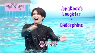 Jungkook's Laughter = Endorphins