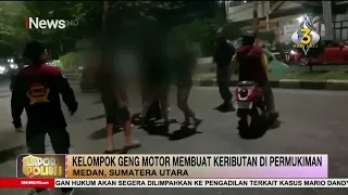 Geger! Aksi Geng Motor Bawa Sajam di Medan Diringkus Polisi #LaporPolisi! 20/03