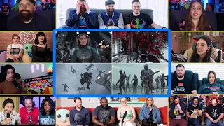 Youtubers React To The Mandalorians Arriving At Mandalore | The Mandalorian S3 Ep 7 Reaction Mashup