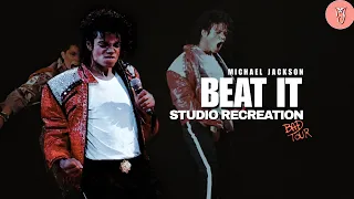 Michael Jackson- Beat it |Bad Word Tour Studio Versión.