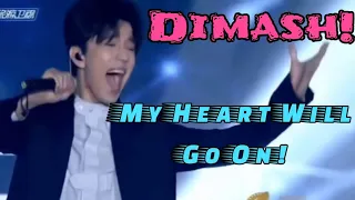 DIMASH!!! CELINE DION?! -'My heart will go on' | REACTION!