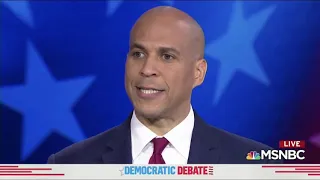 "I had a closing statement prepared, but..." - Senator Cory Booker | Fifth Democratic Debate