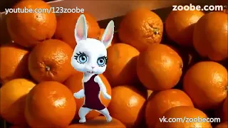 Zoobe Зайка Новый год и мандарины