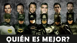 West vs Keaton vs Kilmer vs Clooney vs Bale vs Affleck | Actores de Batman - Who's better TV