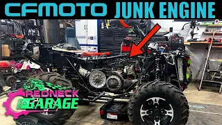 CFMOTO CForce 600 Junk Engine Teardown