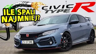 2020 Honda Civic Type R - Zużycie paliwa jak w Dieselku. Ile NAJMNIEJ spali w mieście?