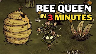 Wormwood is so OP!!! Killing Bee Queen in 3 min (No cheese, No flute) - Don't Starve Together | DST