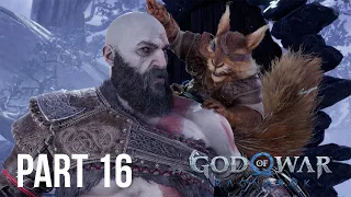 God of War Ragnarok - Ratatoskr - Walkthrough Gameplay PS5 | Full Game | Part 16