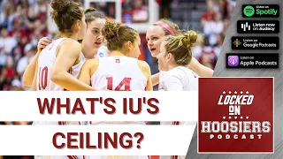 What's the ceiling for the Indiana Hoosiers women's basketball team?