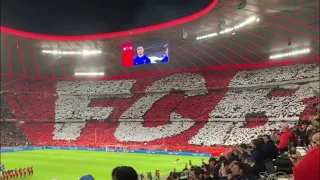 Bayern München Choreo against PSG I Bayern München : Paris Saint-Germain I 08.03.2023