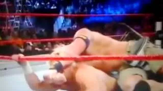 Wwe tlc 2012 John cena vs dolph Ziggler part 1