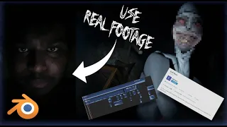 Making A Scary Video In Blender Using Yourself! (Eevee Walkthrough)