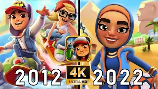 Subway Surfers Games Evolution 4K [2012-2022]