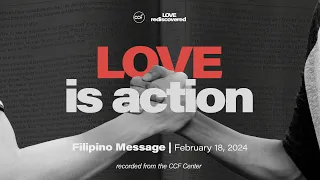 Love Is Action | Bong Saquing