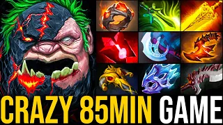 🔥 WTF 85 Min Game!!! Giant Pudge With Crazy Build Vs Medusa Hard Carry Late Game | Pudge Official
