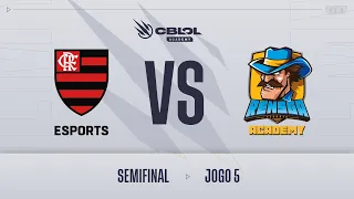 CBLOL Academy 2021: 1ª Etapa - Semifinal 2 | Flamengo Esports Academy x RENSGA Academy (Jogo 5)