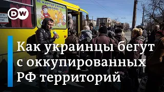 "Хочется дышать свободно": как украинцы бегут с оккупированных Россией территорий