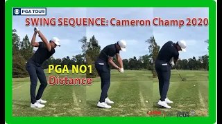 이것이 PGA 최장타자 "카메론 챔프"  파워풀 드라이버 샷, 슈퍼슬로모션(PGA NO1 Distance "Cameron Champ" Driver Swing Slow-Motion)