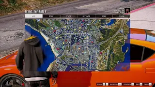 GTA 5 Downloading And Installing 4K Satellite View Map bundled with radar mod & zoom script.