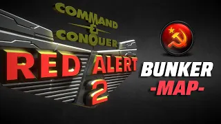 Red Alert 2 | Hard Game In Bunker Map? | (7 vs 1 + Superweapons)