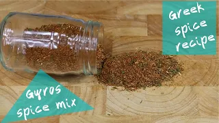 How to make gyros spice mix