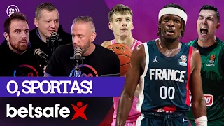 „Žalgirio“ naujokas, sezono finišas, Lietuvos talentai NBA ir lemiamos kovos | O, Sportas!