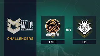 ENCE vs G2 | Map 1 Dust2 | PGL Major Antwerp 2022 Challengers Stage