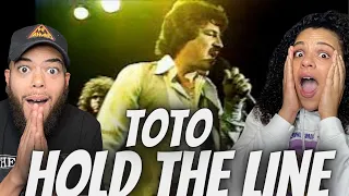 WE ARE SHOOK!| FIRST TIME HEARING Toto - Hold The Line REACTION