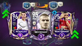 OMG! HUGE SQUAD UPGRADE IN MY SECOND ACCOUNT | 110 TO 113 RATING | FIFA MOBILE 21 TEAM UPGRADE |