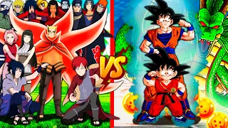 NARUTO TECHNICAL SCHOOL vs SON GOKU DRAGON BALL SCHOOL! School Story (GTA V) Johnny Johnny