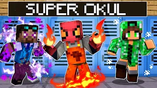 FAKİR SÜPER GÜÇLÜLER OKULUNA GİDİYOR! 🏫 - Minecraft