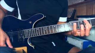 Megadeth - Ashes in your mouth - Guitar Lesson Part 3 - Bridge, Chorus , pre-solo riff